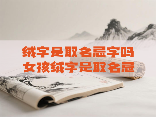 绒字是取名忌字吗女孩绒字是取名忌字吗女孩怎么取 绒字是取名忌字吗女孩绒字是取名忌字吗女孩怎么取