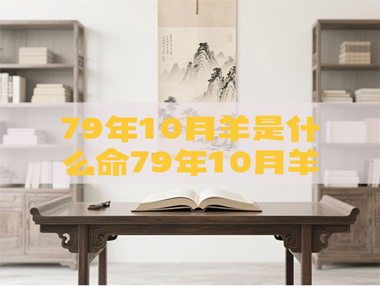 79年10月羊是什么命79年10月羊是什么命 五行属什么