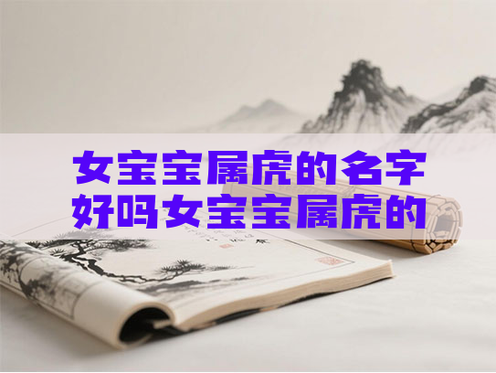 女宝宝属虎的名字好吗女宝宝属虎的名字好吗好不好